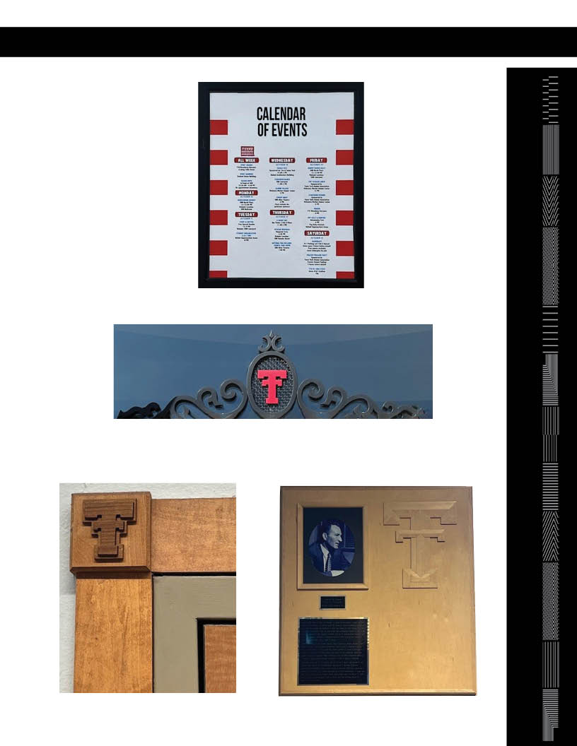 Miscellaneous items cabinet shop makes Miscellaneous items such as picture frames, double T made of wood, double T plaque made of wood.