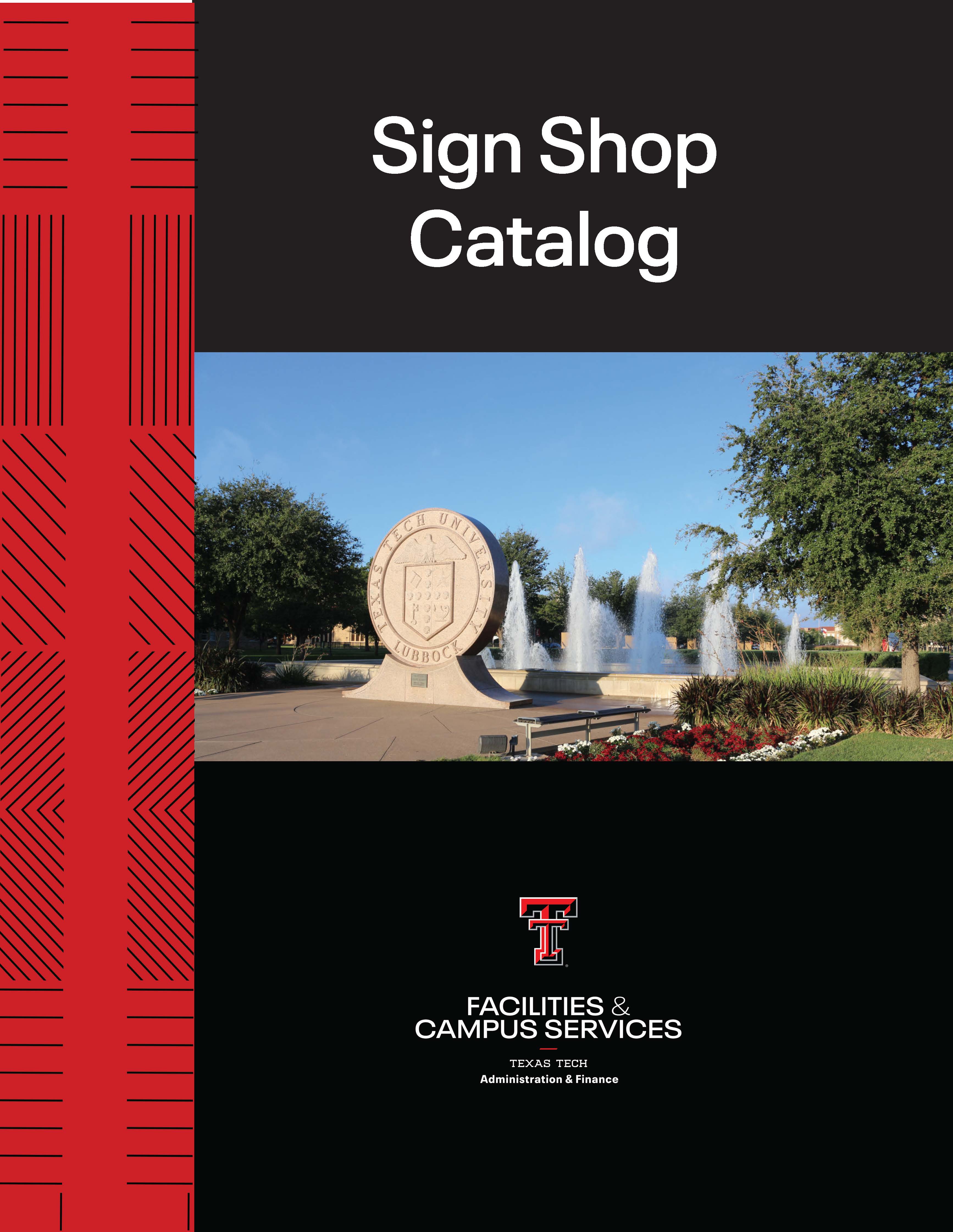 Sign Shop Catalog