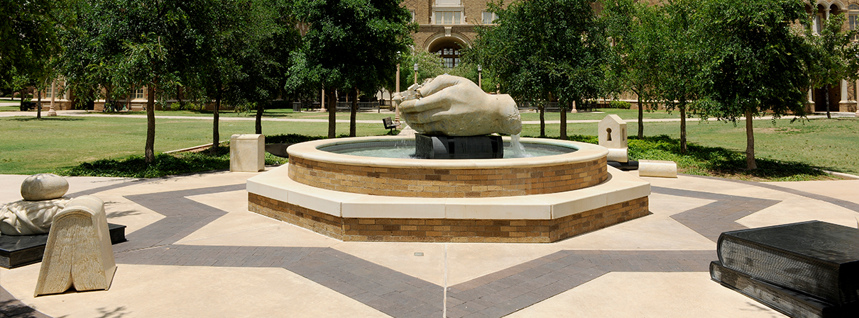Hands Statue at Education Hands Statue at Education