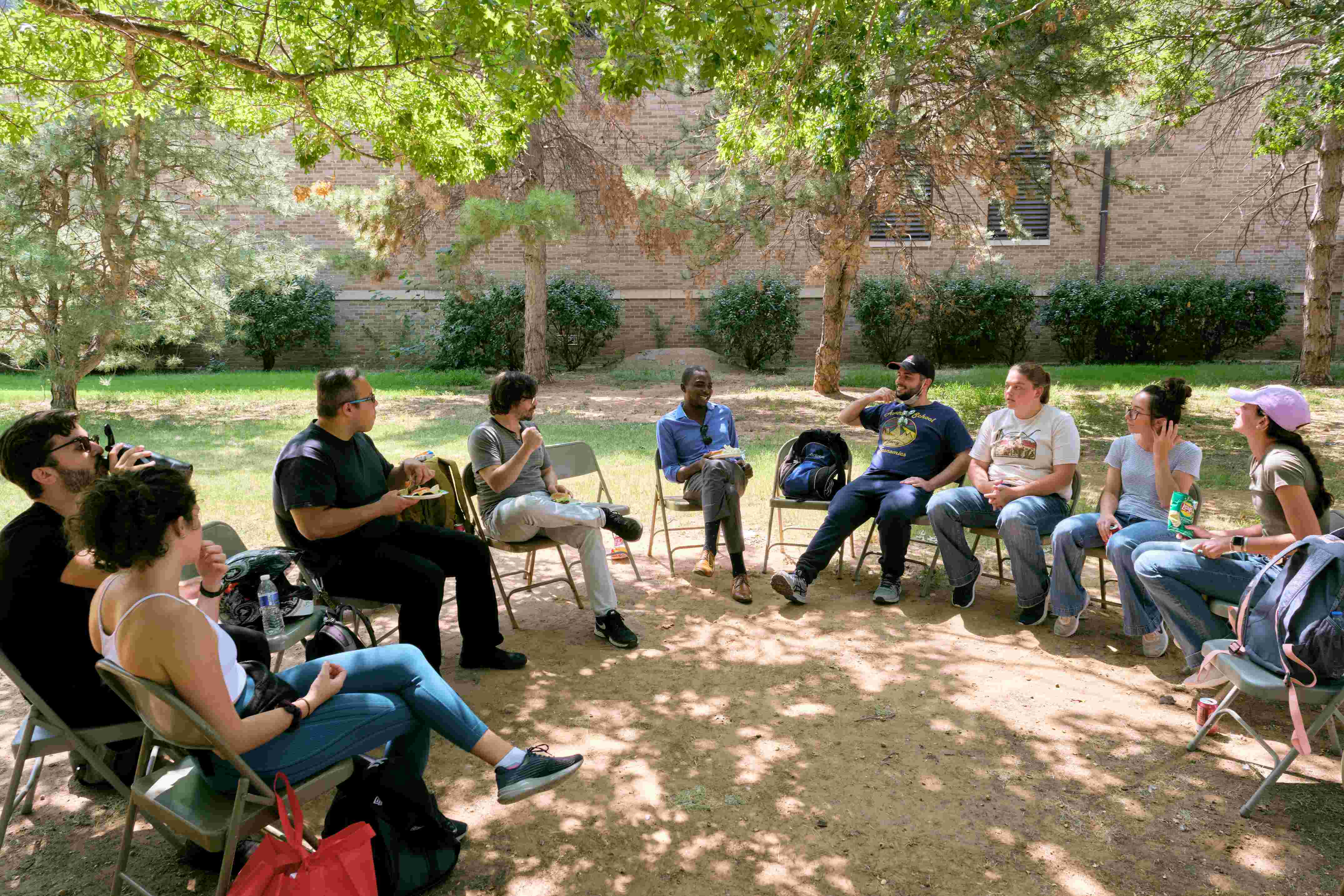 students at AEGSA event