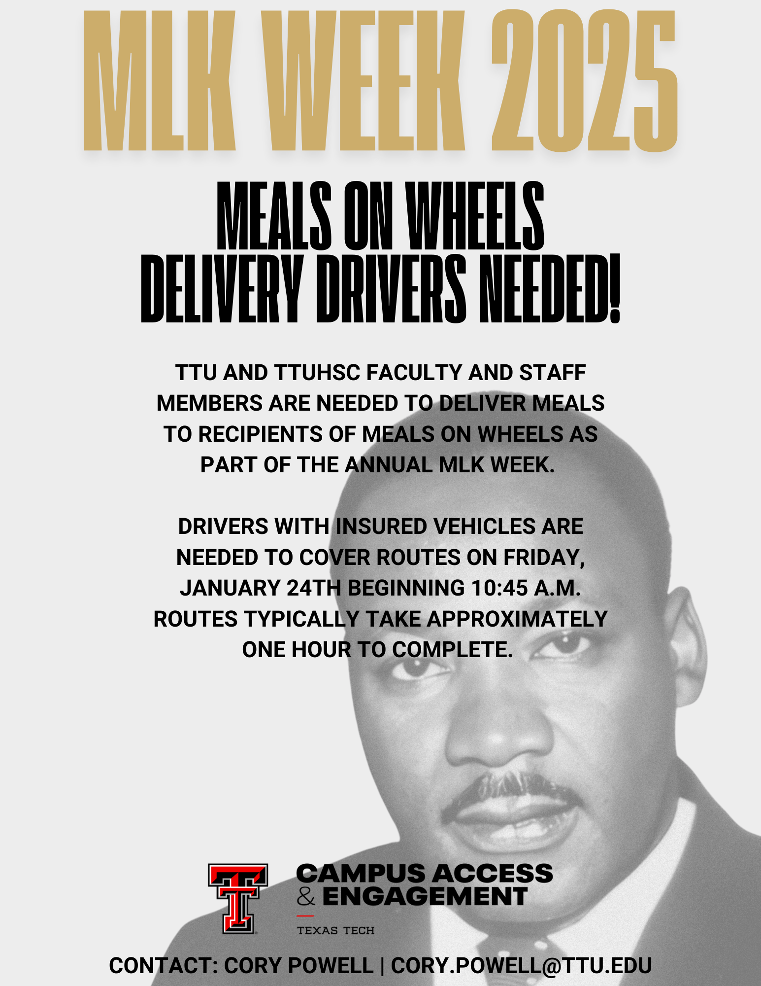 Meals on Wheels Flyer