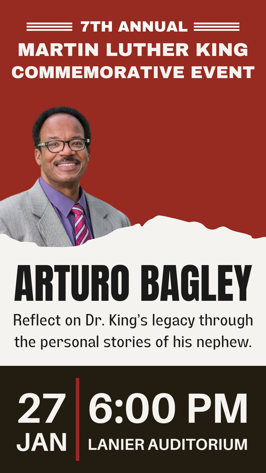 Arturo Bagley Flyer