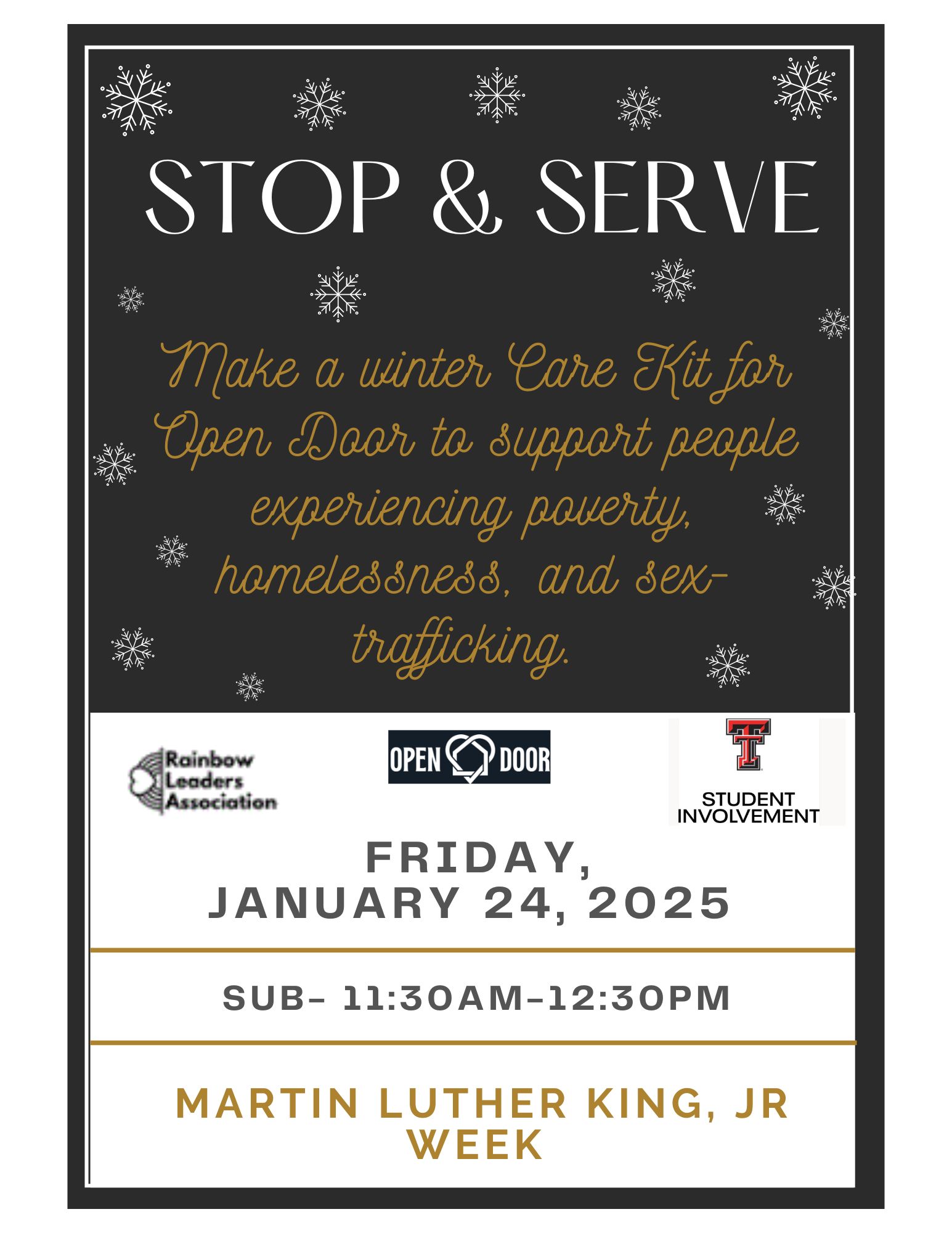 Stop and Serve Flyer