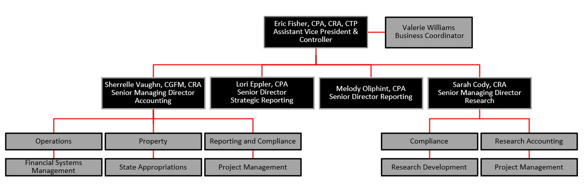 Accounting Services Organization Chart - Executive 