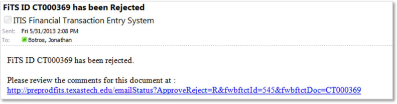 Email Example