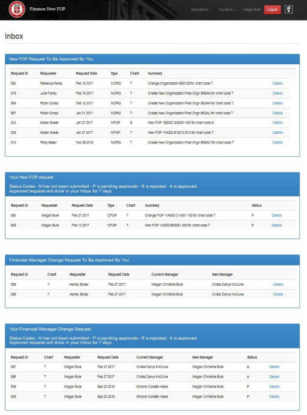inbox example