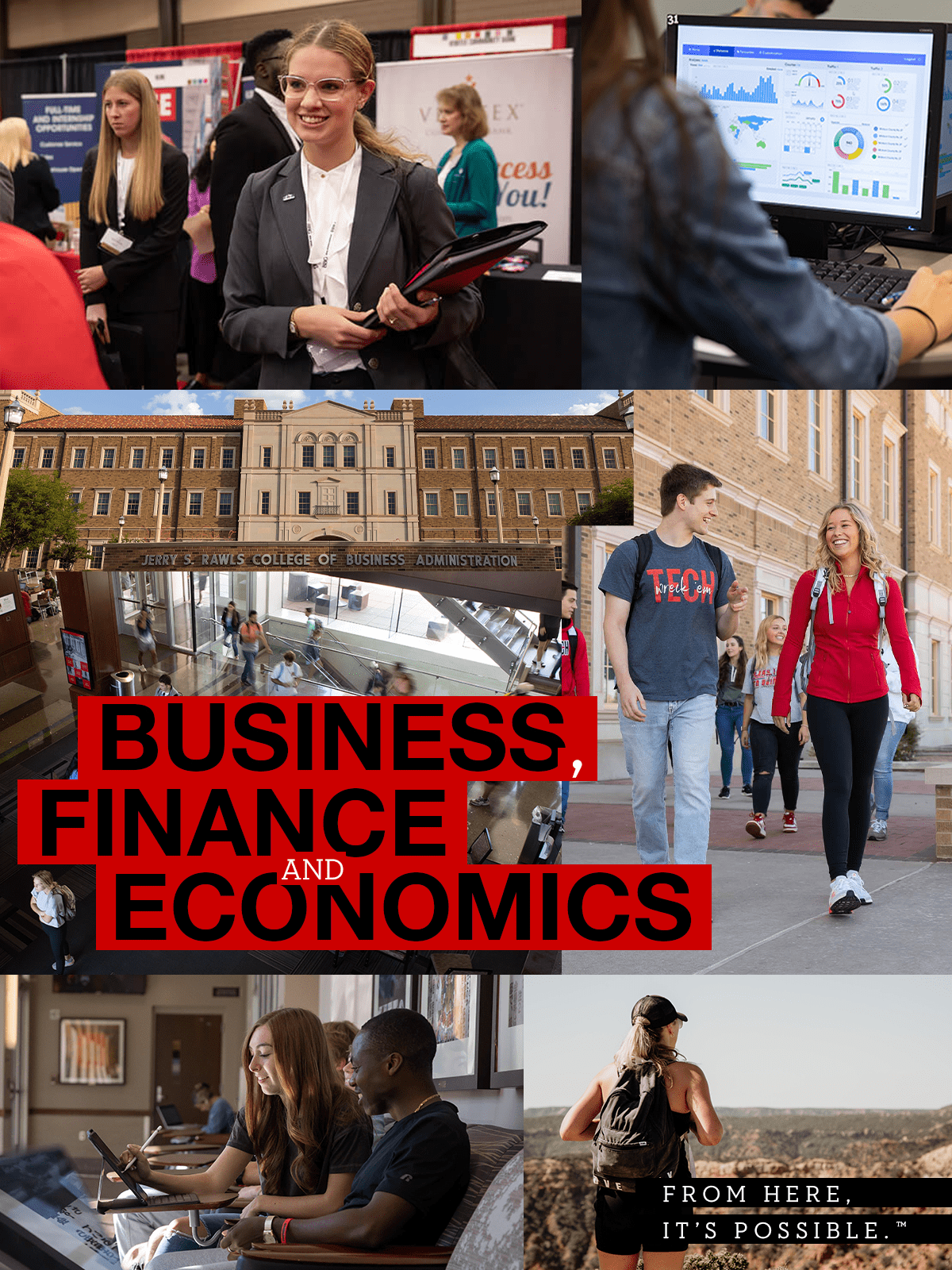 Business Finance and Economics Banner