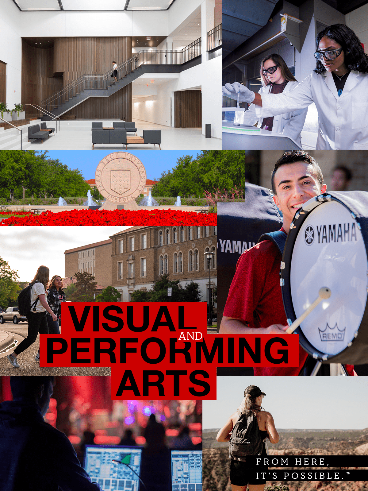 Visual and Performing Arts Banner