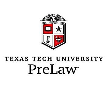 ttu logo with the words texas tech university prelaw underneath