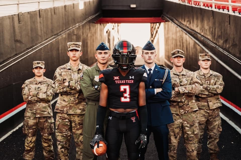 Texas Tech Air Force ROTC Detachment 820 cadets and service members