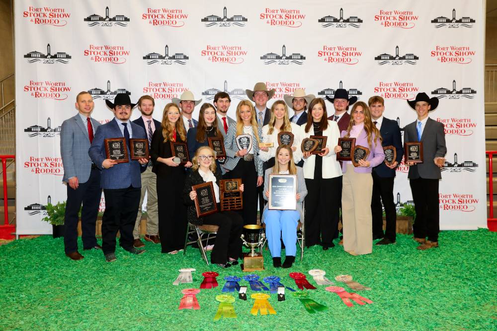 2025 FWSSR Meat Judging high team
