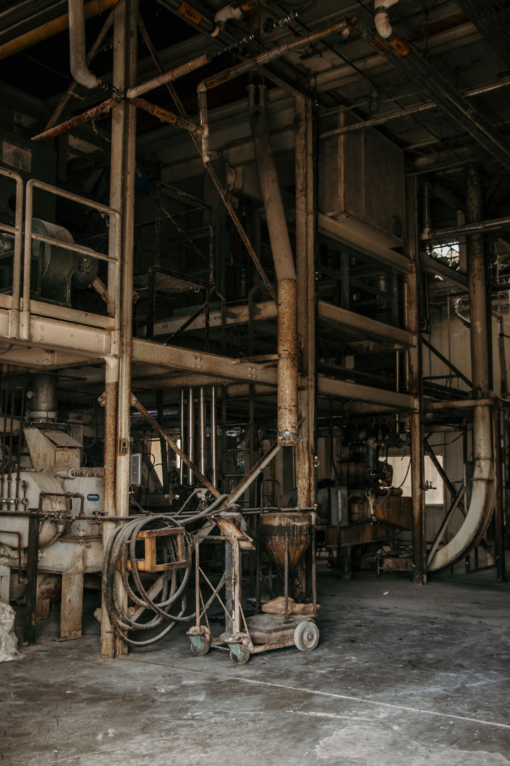 inside feed mill