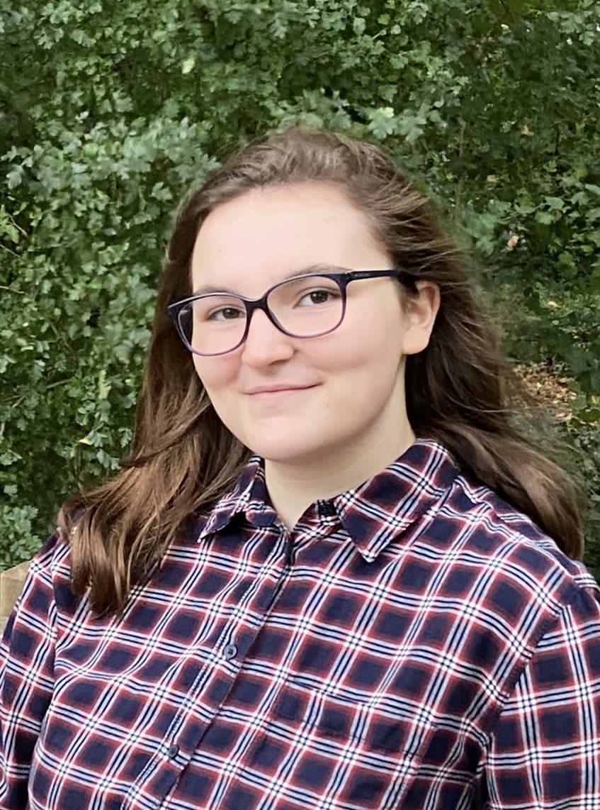 female with glasses