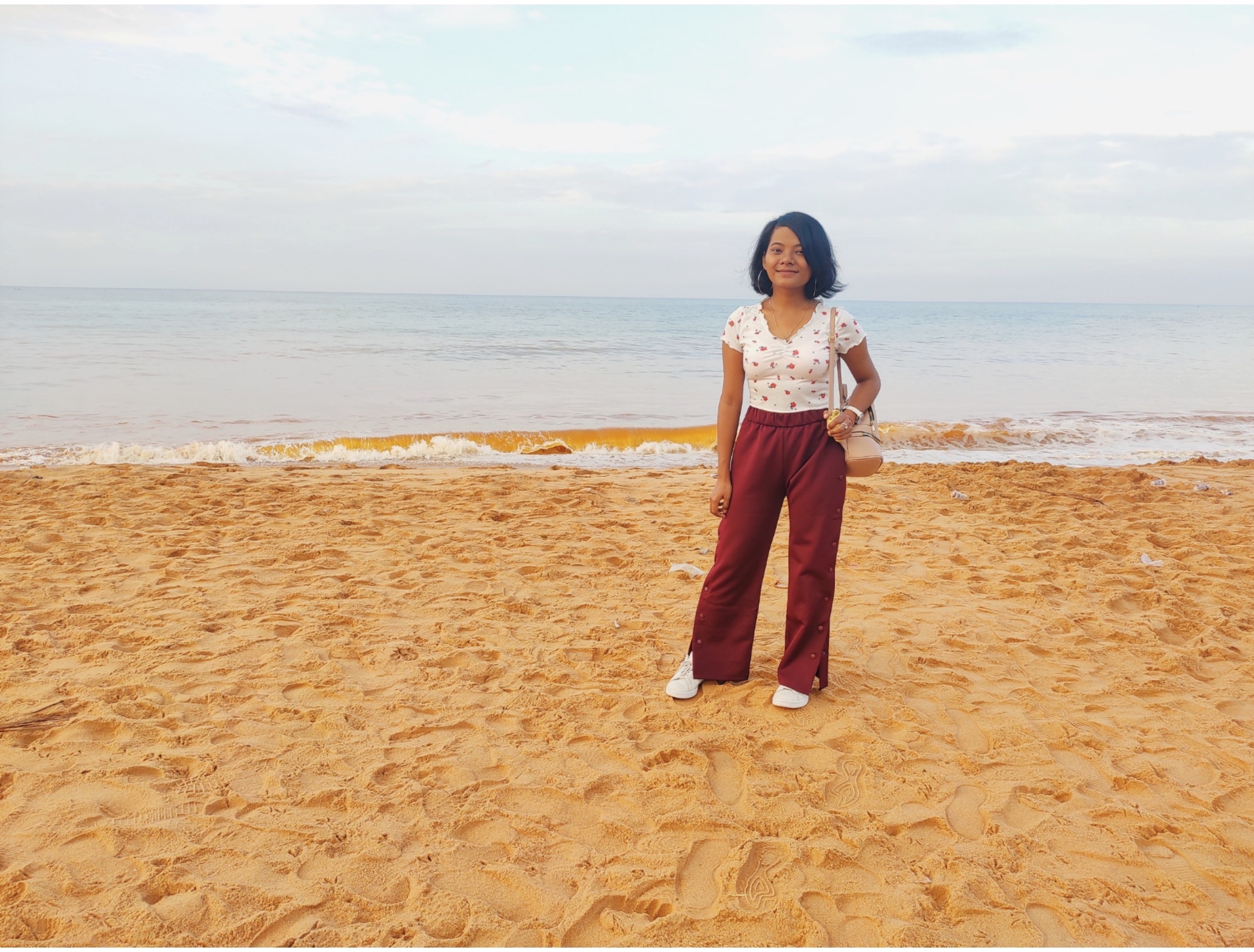 Woman on beach