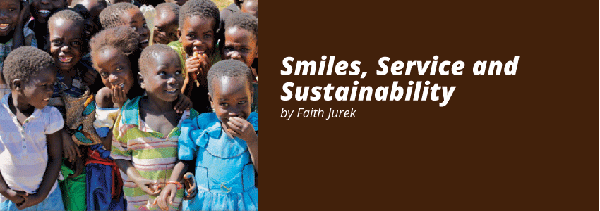 Smiles, Service and Sustainability