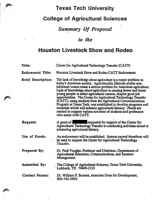 CATT Proposal