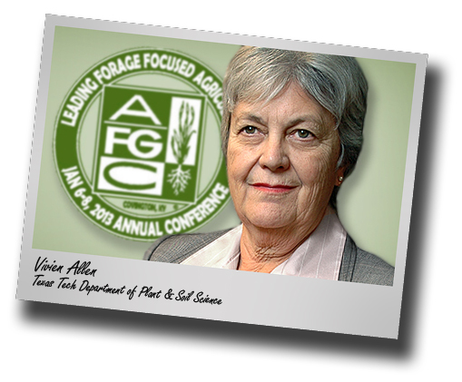 Recognition; Retired PSS Prof Receives AFGC Distinguished Grasslander Award