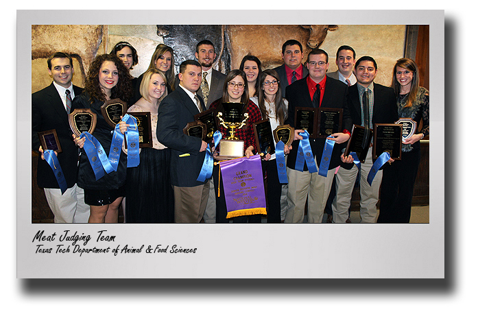 Tech's Meat Judging Team takes first at Denver's National Western Stock Show