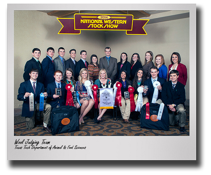 Wool Judging Team finishes second, third at Denver's National Western Stock Show