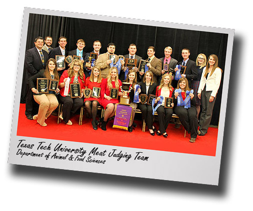 Texas Tech Meat Judging Team wins competition at National Western Contest