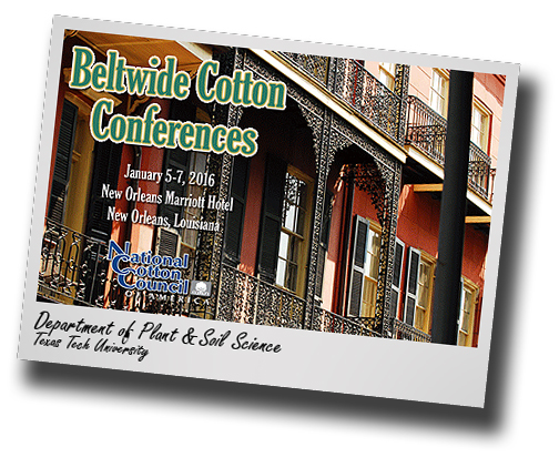 CASNR graduate students excel at New Orleans' Beltwide Cotton Conference
