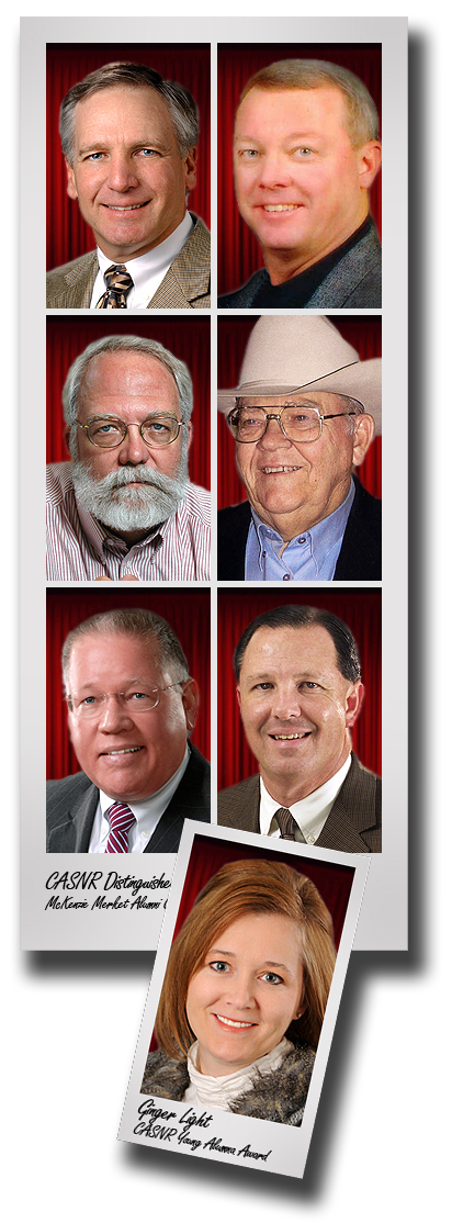 CASNR distinguished alumni honored at McKenzie Merket Alumni Center