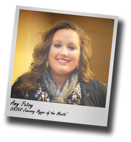 Agricultural Council: Amy Petry named January 'Aggie of the Month'
