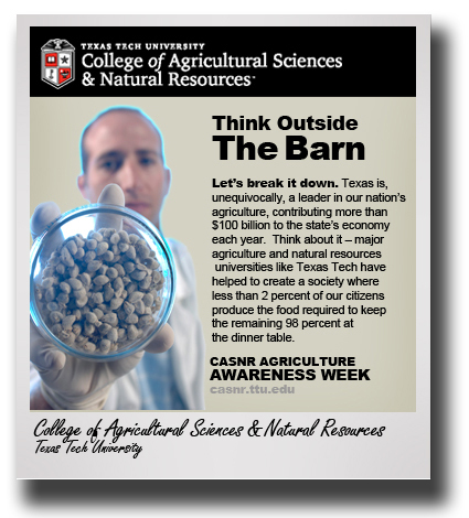 Honors Banquet, 'Boots to Suits' highlight Agriculture Awareness Week