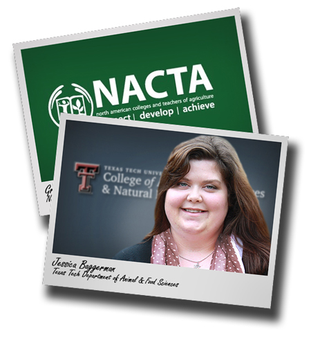 AFS's Baggerman receives NACTA Graduate Student Teaching Award