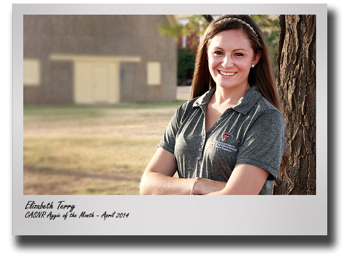 CASNR Aggie of the Month "" April 2014