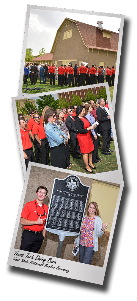 Texas State marker highlights long history of Texas Tech's iconic Dairy Barn