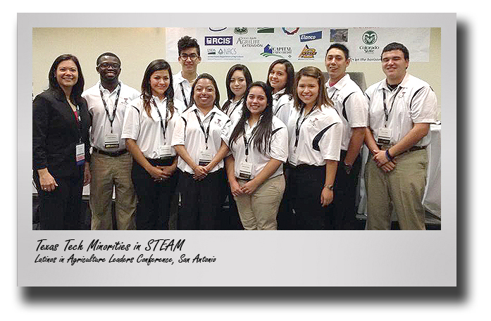 CASNR students shine at Nat'l Latinos in Agriculture Leaders Conference in SA