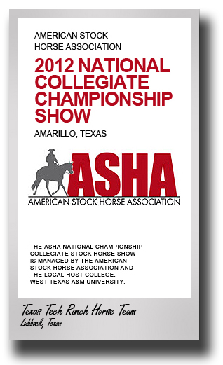 Tech ranch horse team continues successful legacy at national competition 