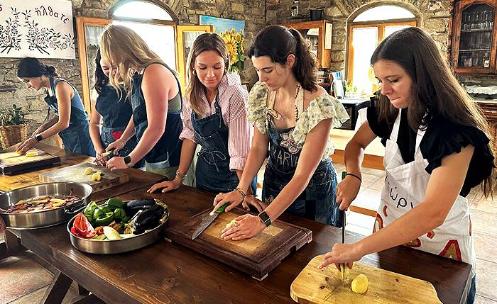 AEC Students’ Enriching Academic Journey Takes Them to Greece