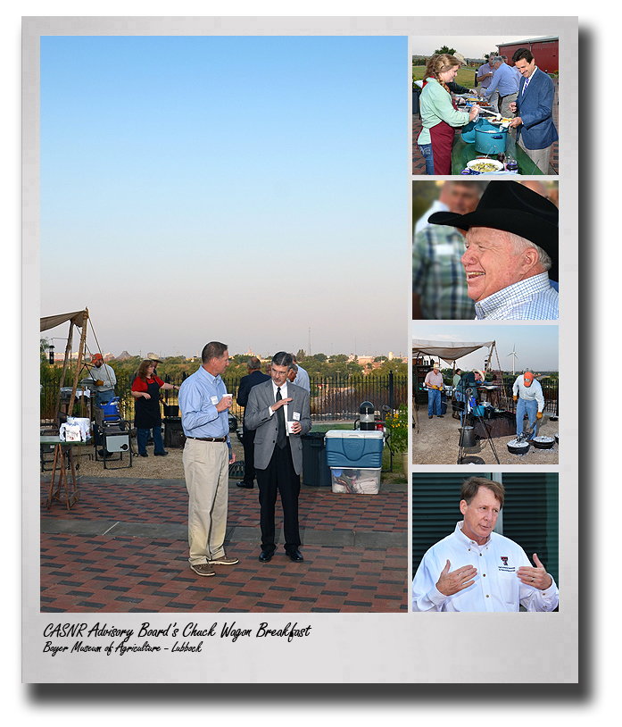 GALLERY: CASNR Advisory Board line up for chuck-wagon cuisine at museum