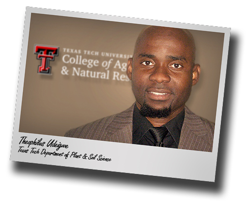 Soil scientist Theo Udeigwe joins Tech's Plant and Soil Science Department