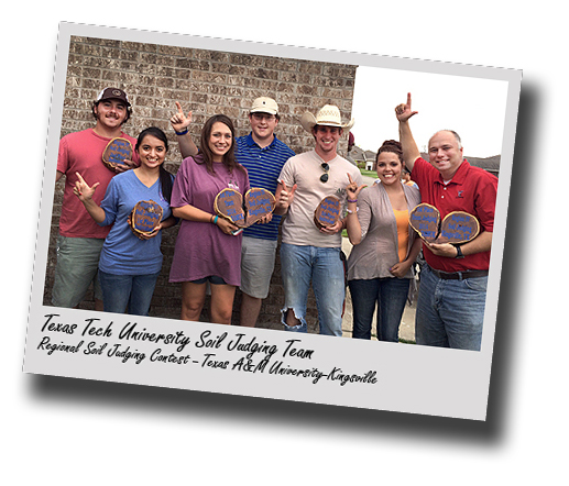 Texas Tech's Soil Judging Team takes first place at Kingsville regional contest