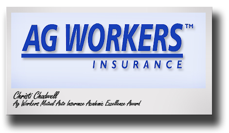 Former Masked Rider tapped for Ag Workers Academic Excellence Award