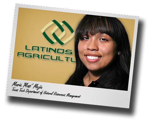 CASNR senior Maria Mejia featured on national 'Latinos in Agriculture' website