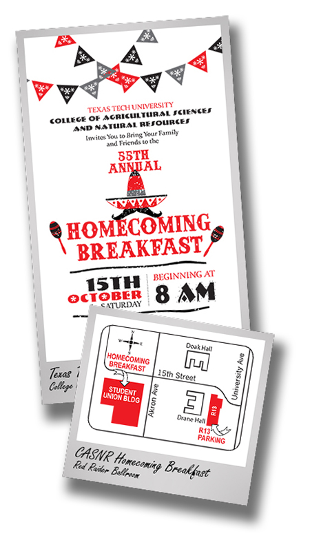 CASNR's Homecoming Breakfast set for Oct. 15 in Red Raider Ballroom