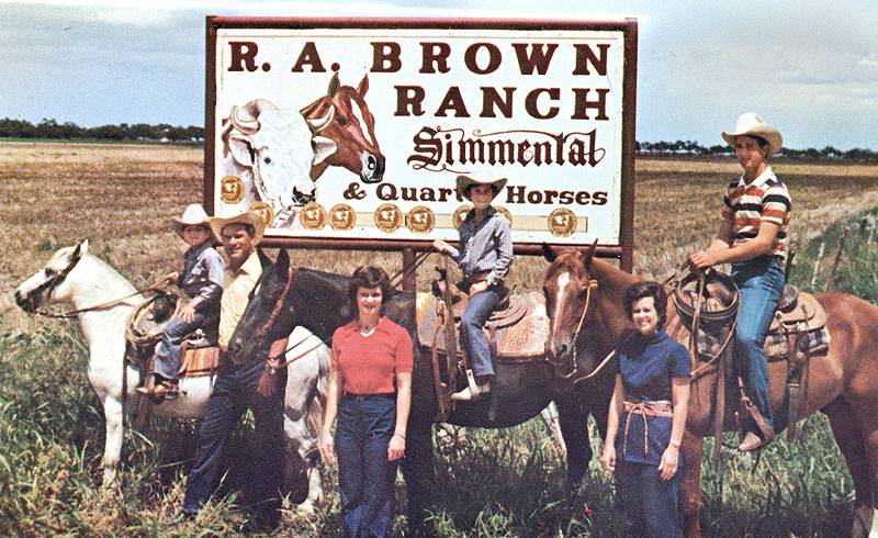 Brown Family Honored for Lifelong Ties to Ranching and Davis College