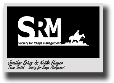 Spiess, Hunger selected as TSSRM outstanding range management students