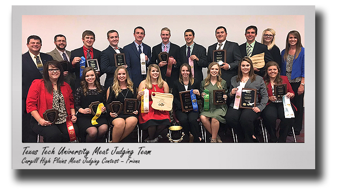 Texas Tech's meat, livestock judging teams fare well in final fall tune-ups