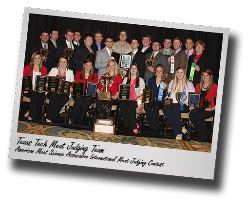 Texas Tech Meat Judging Team wins third consecutive national championship