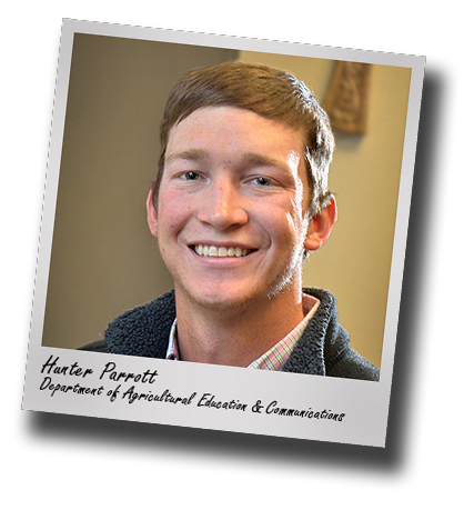 Agricultural Council: Hunter Parrott named November 'Aggie of the Month'