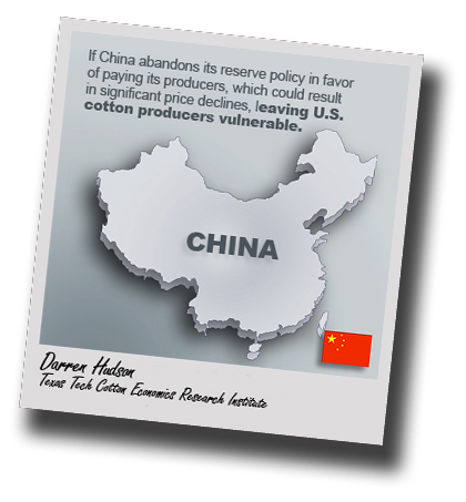 China's cotton supports dominate world market; Makes U.S. farm supports vital