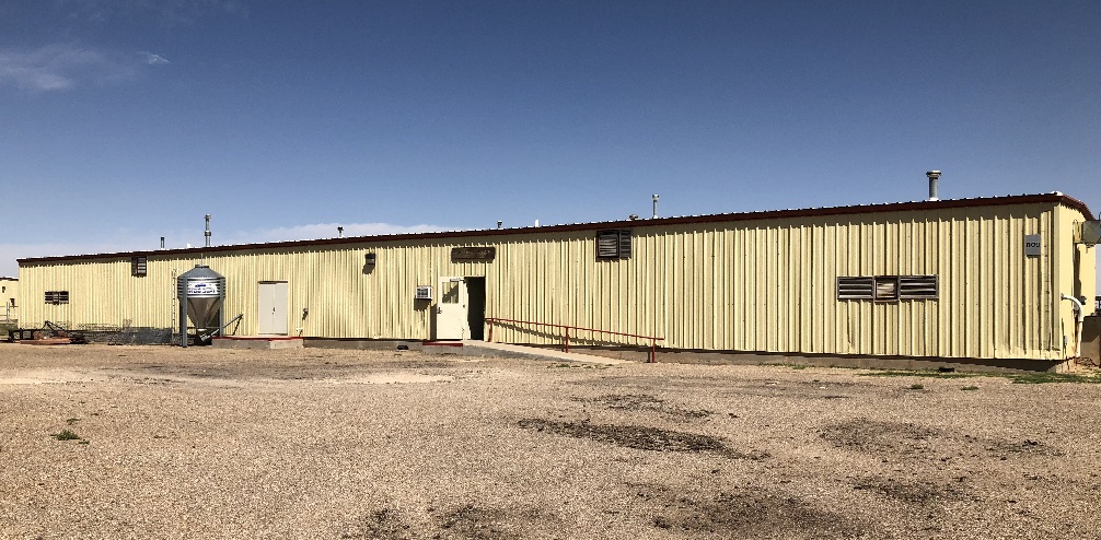 Farrowing barn Outside