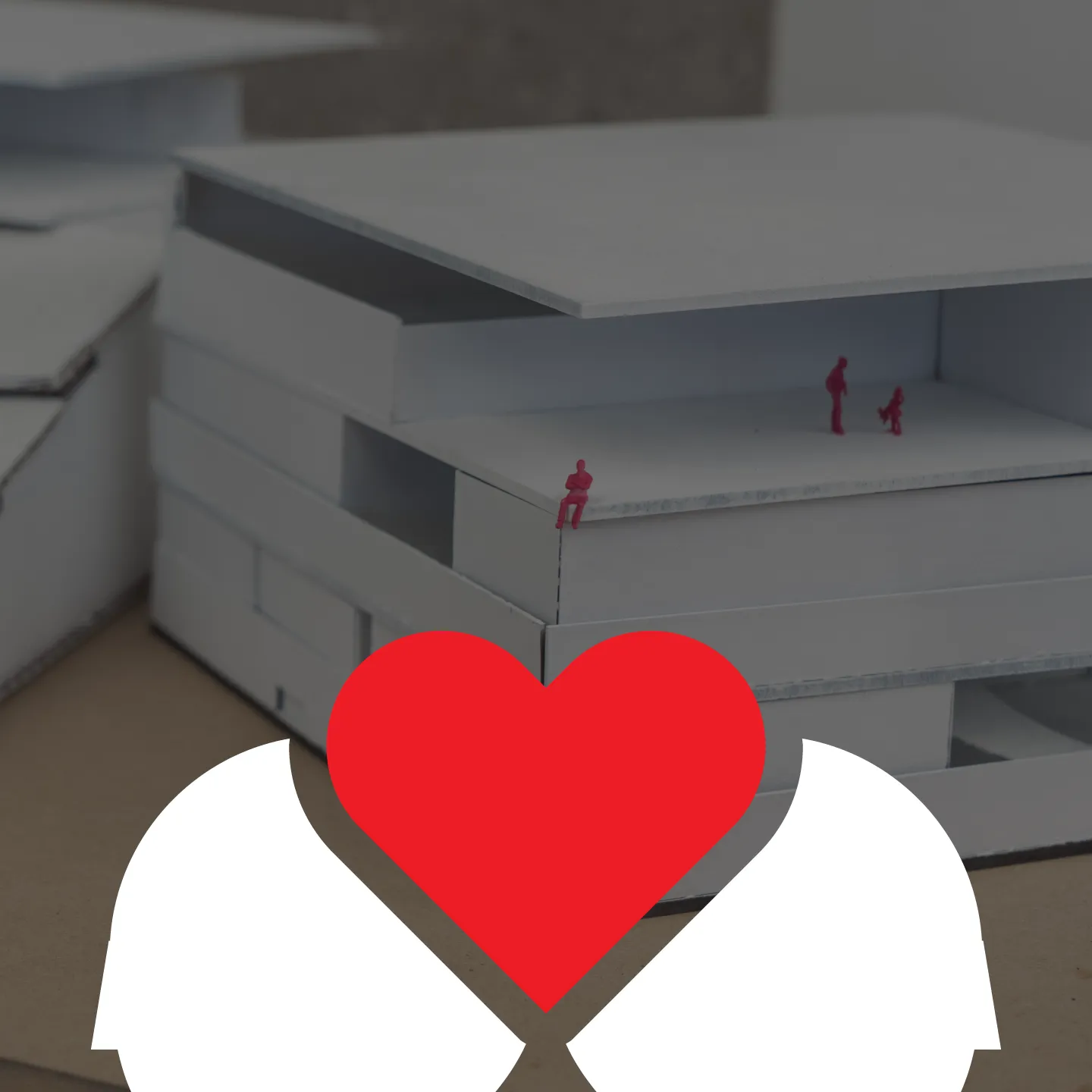 Two minds sharing a heart.