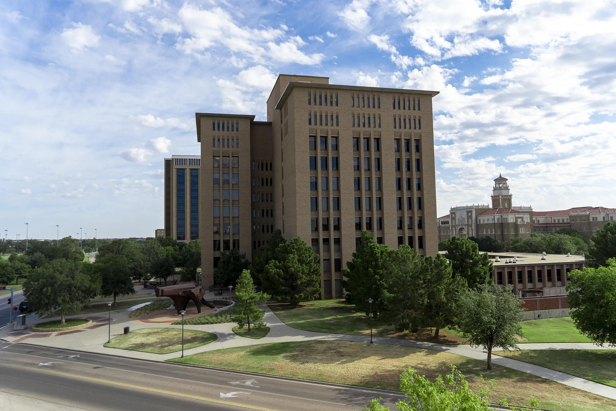 Daytime photo of the college's south side.