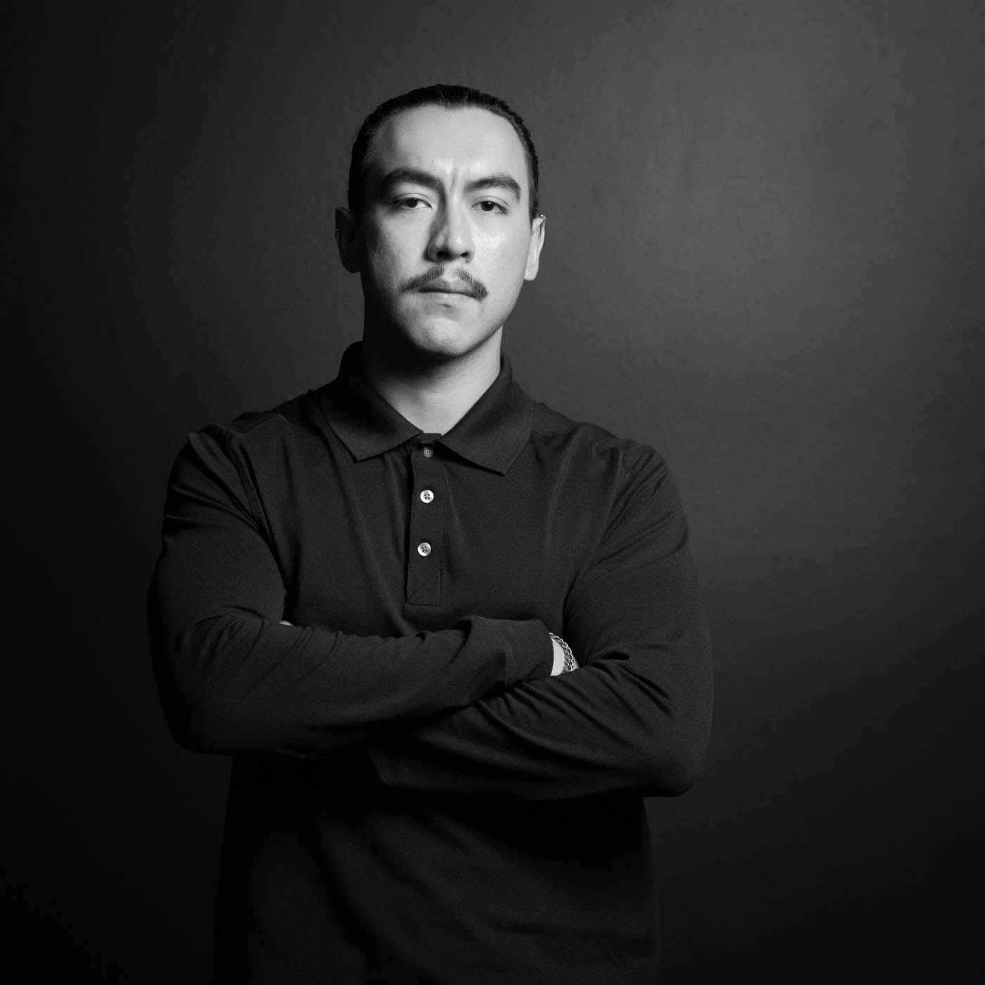 Portrait of Lecturer Mark Segovia, taken Fall 2026